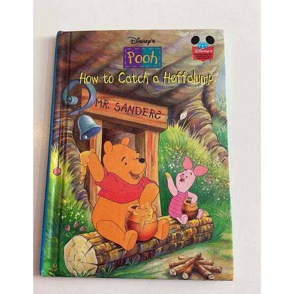 1998 Disney's Pooh How To Catch A Heffalump Hardback Children's Book - Picture 1 of 7